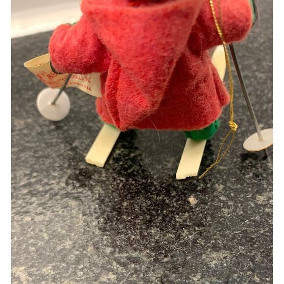 Vintage Annalee Skiing Elf‎ 1985 Pixie Christmas Gnome - Picture 5 of 10